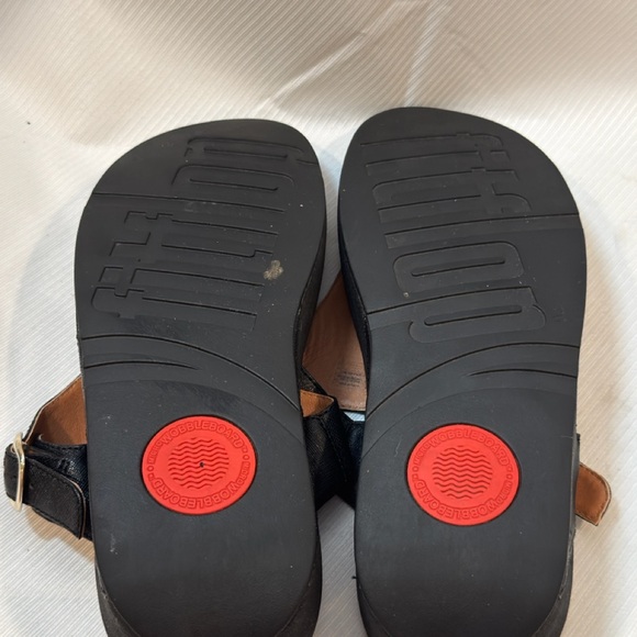 Fitflop Black Women's Sandals - Picture 4 of 14